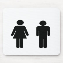 Man and Woman Items Mouse Pads