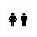 Man and Woman Items Post Card