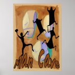 Man Cave Sign 2 Print