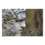 Man Garden Statue Photographic Print