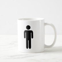 Man icon mugs