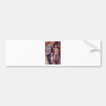 Man In Doorway Bumper Sticker