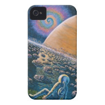 Man in Space iPhone 4 Case