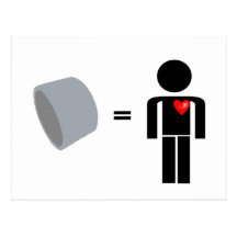 Man Loves Duct Tape Postcard