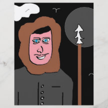 MAN MOON PERSONALIZED FLYER