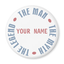 Man Myth Legend Customizable