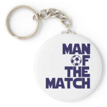 man of the match keychain