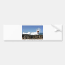 Man on the beach bumper sticker