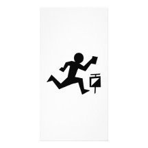 Man Running Photo Cards