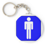Man Symbol Key Chain