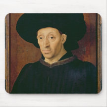 Man with a Glass of Wine Mousepad