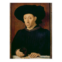 Man with a Glass of Wine postcards