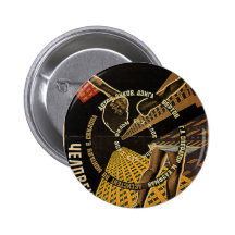 Man with a Movie Camera Poster Pinback Buttons