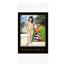 man with swim suit photo cards