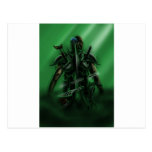 Man with Weapons Tote 2 Post Card