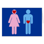 Man Woman Love Humour Tshirt cards