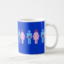 Man Woman Love Humour Tshirt Mug