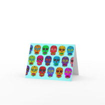 Man & Woman Sugar Skulls