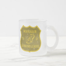 Manager Drinking League Coffee Mugs