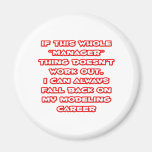 Manager Humour ... Modelling Career Magnets