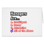 Manager Quiz...Joke Cards
