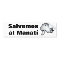 Manati-SB01 Bumper Sticker