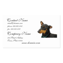 Manchester Terrier Business Cards