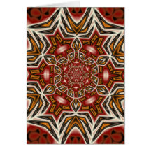 Mandala 1 grußkarten