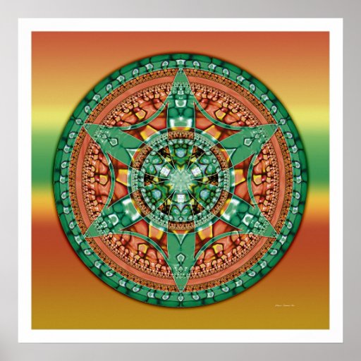 Mandala 2 de cercle de culture posters