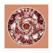 Mandala 3 de cercle de culture affiches