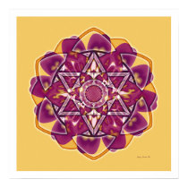Mandala 4 de cercle de culture affiches