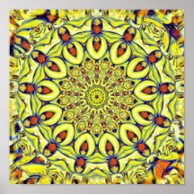 mandala de banane posters