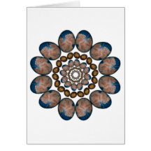 Mandala Easter Eggs Greeting Cards