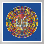 Mandala en cristal 2 posters