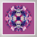 Mandala en cristal 4 poster