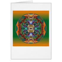 Mandala en cristal 5 cartes