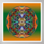 Mandala en cristal 5 posters