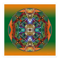 Mandala en cristal 5 affiches