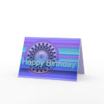 Mandala Happy Birthday card