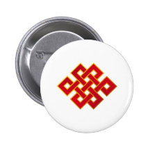 Mandala Karma Buddhism Eternal Knot Pin