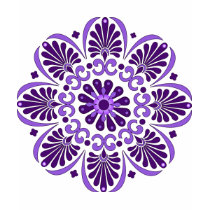 Mandala Ladies Twofer T-shirt