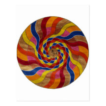 Mandala Mantra "Om mani peme hung" Postkarte