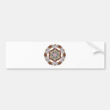 Mandala Seal of Sarah Bumper Sticker