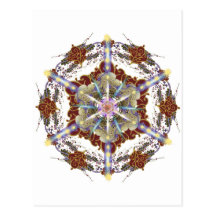 Mandala Seal of Sarah Post Cards