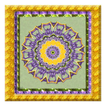 Mandala Spring Gem Invitation