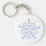 Mandala Star of stars pattern, key chains