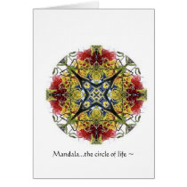 "Mandala...the circle of life" cards