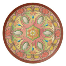 Mandala Tulipa Party Plate
