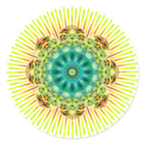 Mandala yellow green | make your own background