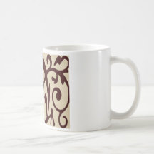 Mandalas de Fleuris Tasse À Café